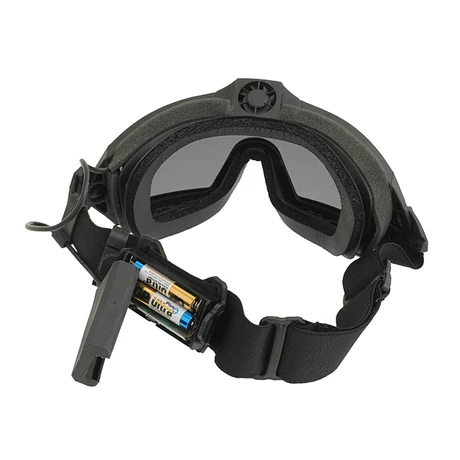 Ventilátoros airsoft védőszemüveg fekete