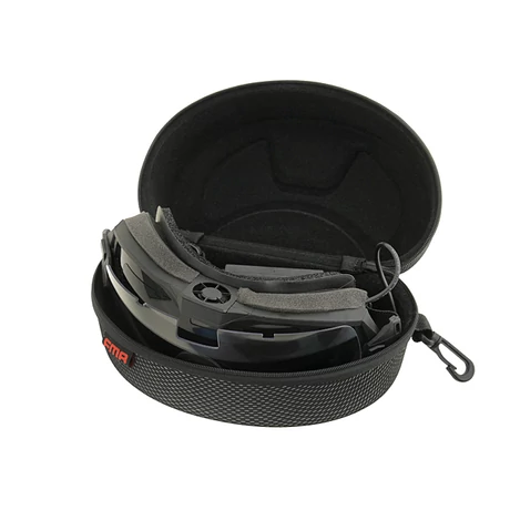 Ventilátoros airsoft védőszemüveg fekete