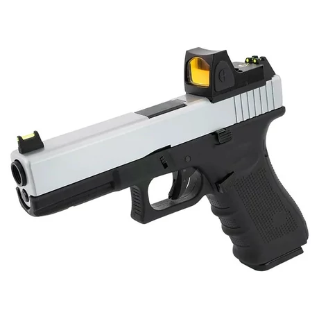 Raven Glock17 Ezüst GEN.5 BDS Red-dot airsoft pisztoly