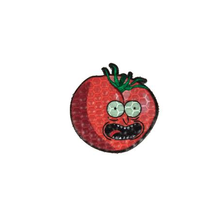PVC 3D tépőzáras felvarró Tomato IR