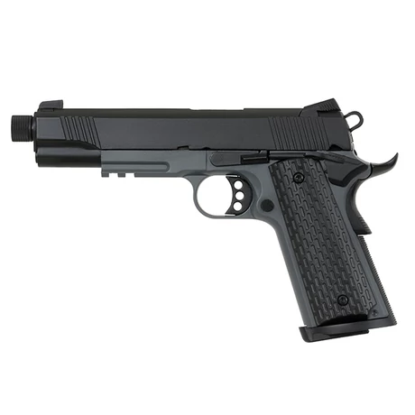 R28 (TG-2) 1911 Colt airsoft GBB pisztoly - Fekete/Szürke [Army Armament]