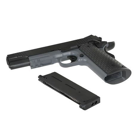 R28 (TG-2) 1911 Colt airsoft GBB pisztoly - Fekete/Szürke [Army Armament]