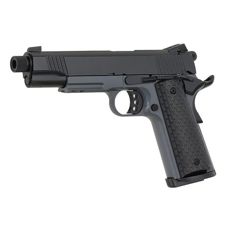 R28 (TG-2) 1911 Colt airsoft GBB pisztoly - Fekete/Szürke [Army Armament]