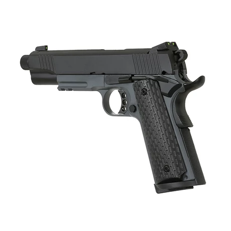 R28 (TG-2) 1911 Colt airsoft GBB pisztoly - Fekete/Szürke [Army Armament]
